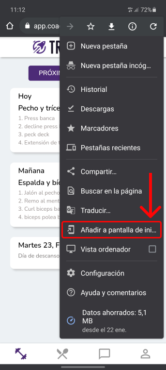 Instalar app